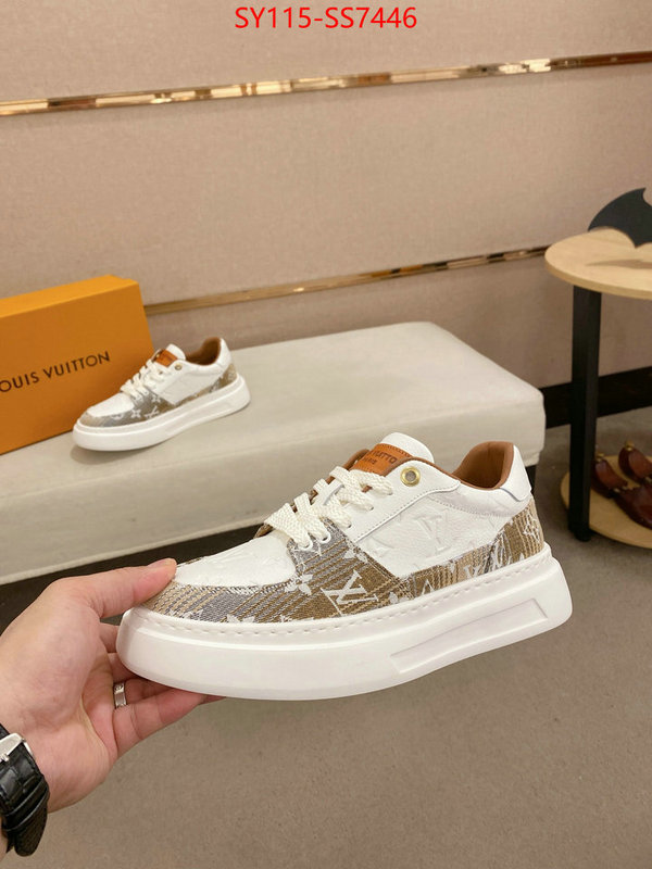 Men Shoes-LV cheap replica ID: SS7446 $: 115USD