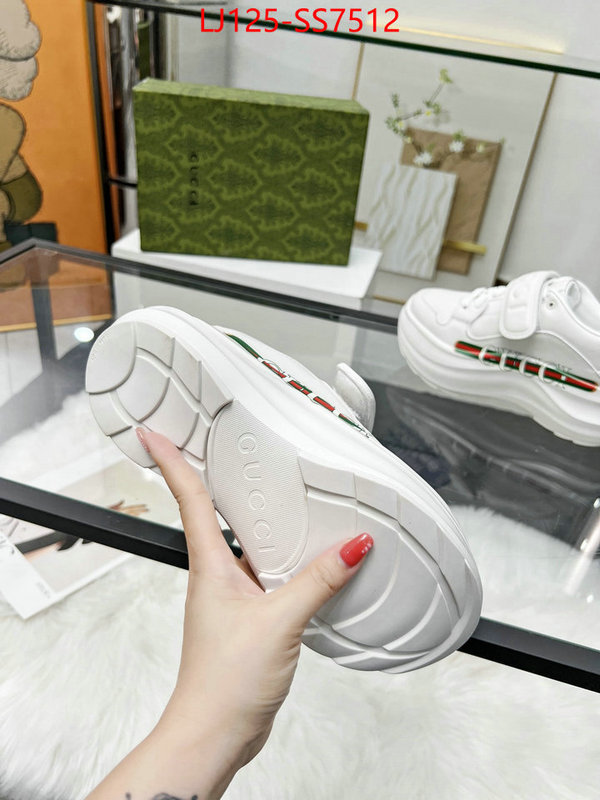 Women Shoes-Gucci how to find replica shop ID: SS7512 $: 125USD