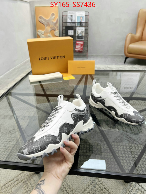 Men Shoes-LV mirror quality ID: SS7436 $: 165USD