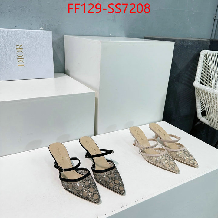 Women Shoes-Dior best luxury replica ID: SS7208 $: 129USD