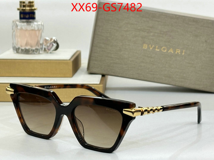 Glasses-Bvlgari top quality fake ID: GS7482 $: 69USD