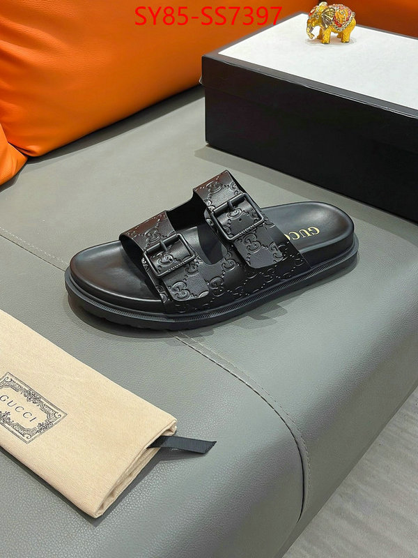 Men Shoes-Gucci wholesale replica shop ID: SS7397 $: 85USD