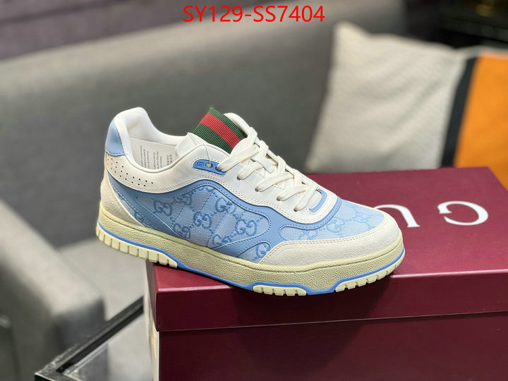 Men Shoes-Gucci what's the best to buy replica ID: SS7404 $: 129USD
