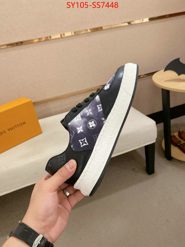 Men Shoes-LV quality replica ID: SS7448 $: 105USD