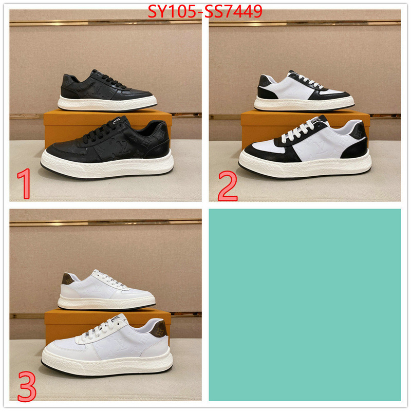 Men Shoes-LV fashion replica ID: SS7449 $: 105USD