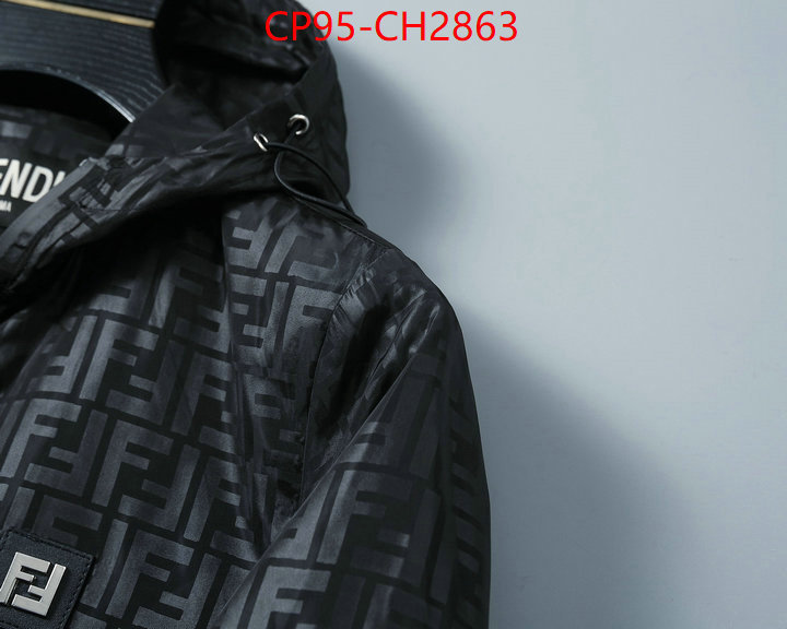 Clothing-Fendi unsurpassed quality ID: CH2863 $: 95USD