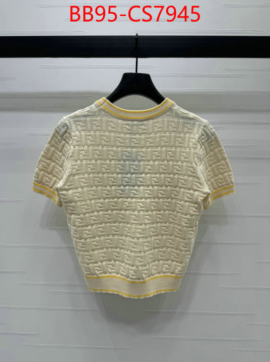 Clothing-Fendi what is a 1:1 replica ID: CS7945 $: 95USD