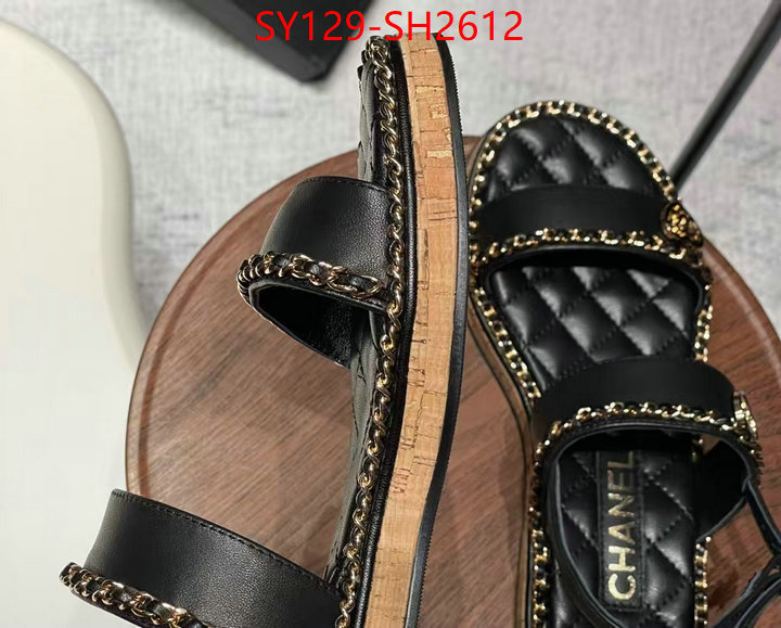 Women Shoes-Chanel luxury fake ID: SH2612 $: 129USD