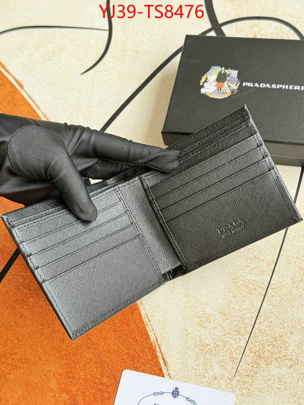 Prada Bags(4A)-Wallet found replica ID: TS8476 $: 39USD,