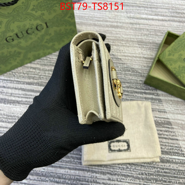 Gucci Bags(TOP)-Wallet- we curate the best ID: TS8151 $: 79USD,