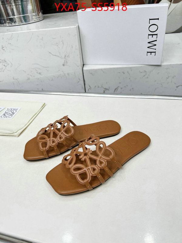 Women Shoes-Loewe where quality designer replica ID: SS5918 $: 75USD