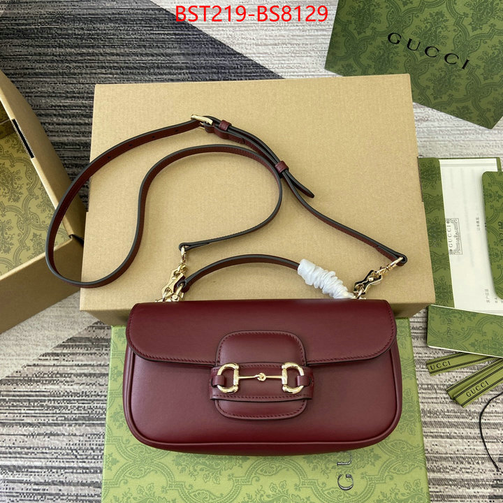 Gucci Bags(TOP)-Horsebit- quality aaaaa replica ID: BS8129 $: 219USD,