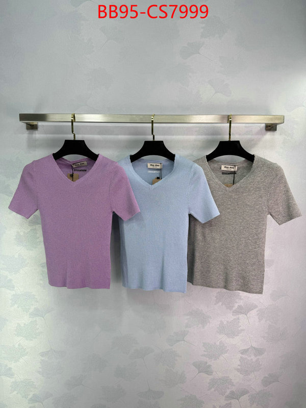 Clothing-MIU MIU luxury cheap ID: CS7999 $: 95USD
