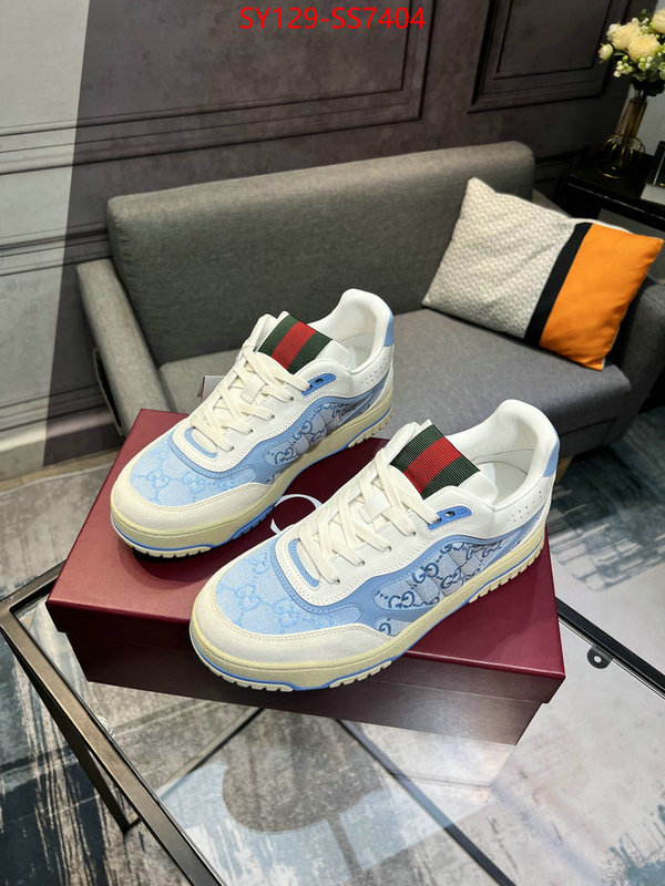 Men Shoes-Gucci what's the best to buy replica ID: SS7404 $: 129USD