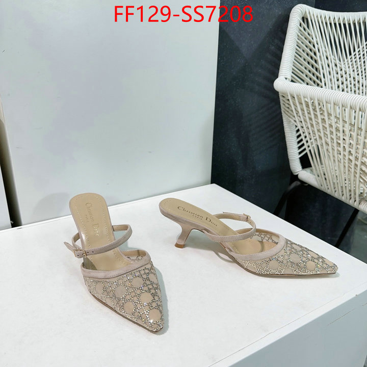 Women Shoes-Dior best luxury replica ID: SS7208 $: 129USD