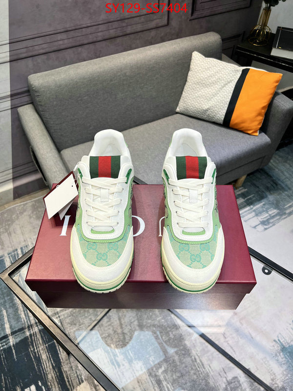 Men Shoes-Gucci what's the best to buy replica ID: SS7404 $: 129USD