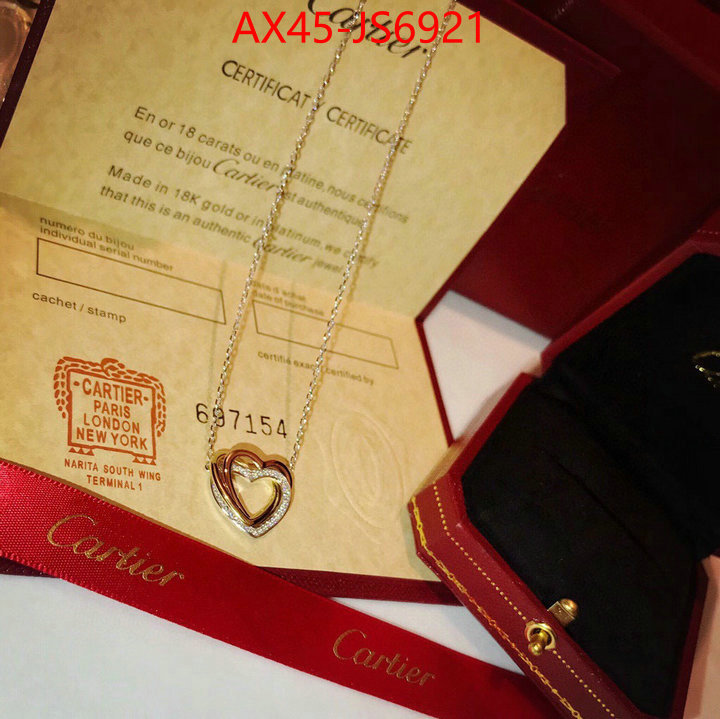 Jewelry-Cartier replica best ID: JS6921 $: 45USD