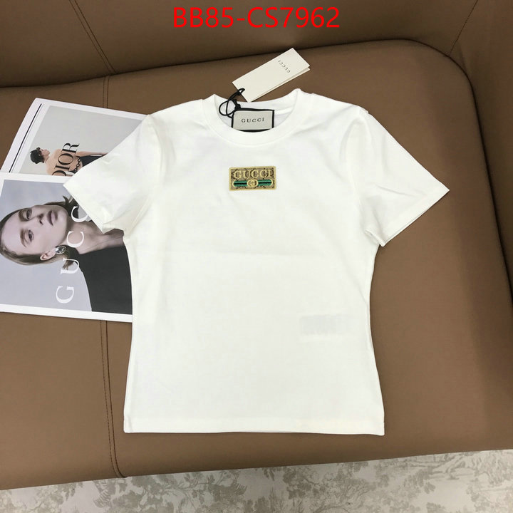 Clothing-Gucci the best quality replica ID: CS7962 $: 85USD
