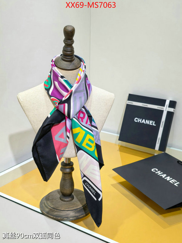 Scarf-Chanel what is top quality replica ID: MS7063 $: 69USD