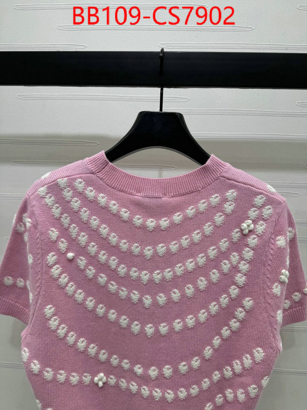 Clothing-Chanel aaaaa+ quality replica ID: CS7902 $: 109USD