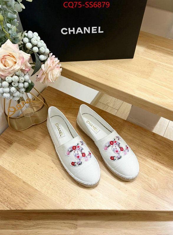 Women Shoes-Chanel wholesale imitation designer replicas ID: SS6879 $: 75USD