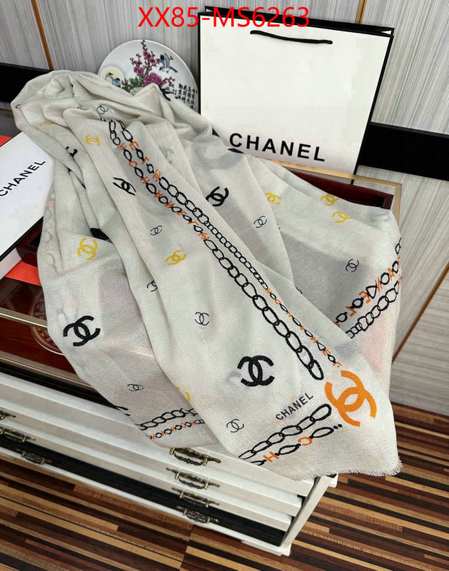 Scarf-Chanel buy the best high quality replica ID: MS6263 $: 85USD