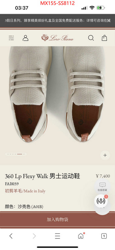 Men Shoes-Loro Piana buy 1:1 ID: SS8112 $: 155USD