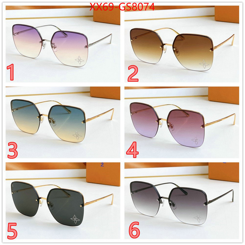Glasses-LV customize the best replica ID: GS8074 $: 69USD