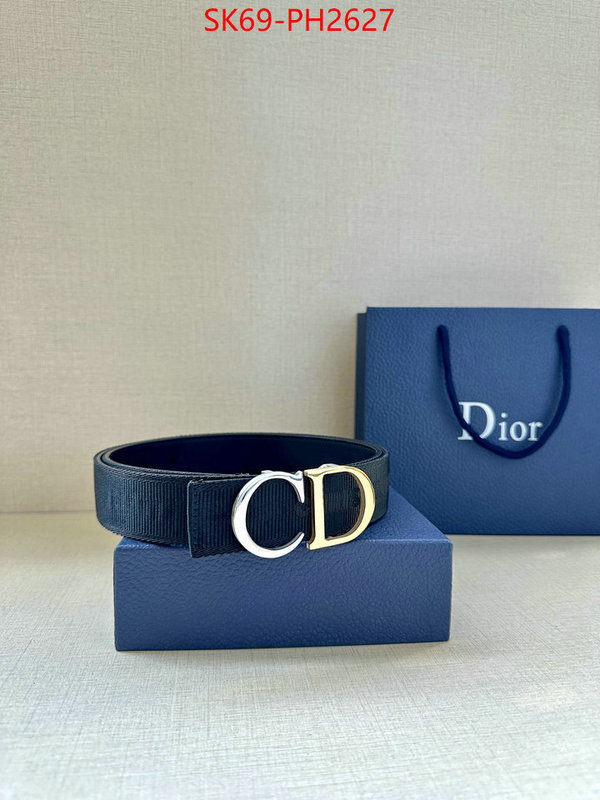 Belts-Dior quality replica ID: PH2627 $: 69USD