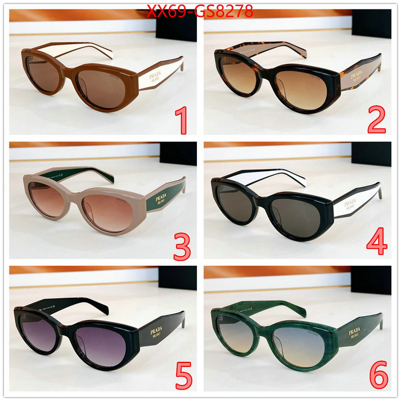 Glasses-Prada where can i buy the best quality ID: GS8278 $: 69USD
