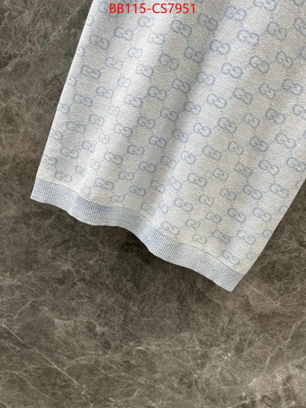 Clothing-Gucci high quality customize ID: CS7951 $: 115USD
