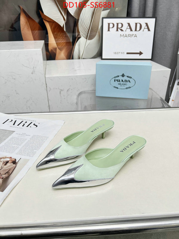 Women Shoes-Prada where can you buy a replica ID: SS6881 $: 105USD