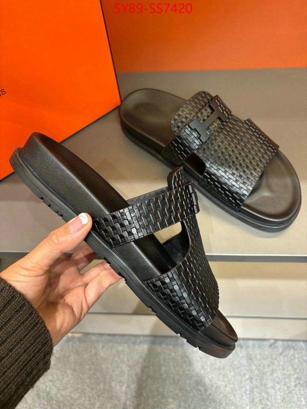 Men Shoes-Hermes how to buy replica shop ID: SS7420 $: 89USD