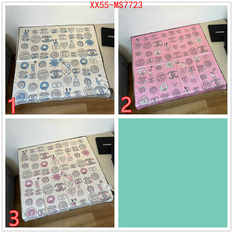 Scarf-Chanel can you buy knockoff ID: MS7723 $: 55USD