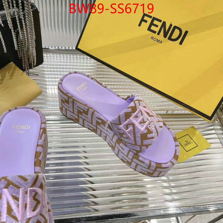 Women Shoes-Fendi outlet 1:1 replica ID: SS6719 $: 89USD