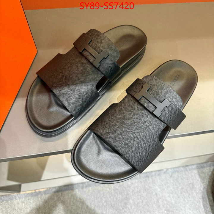 Men Shoes-Hermes how to buy replica shop ID: SS7420 $: 89USD