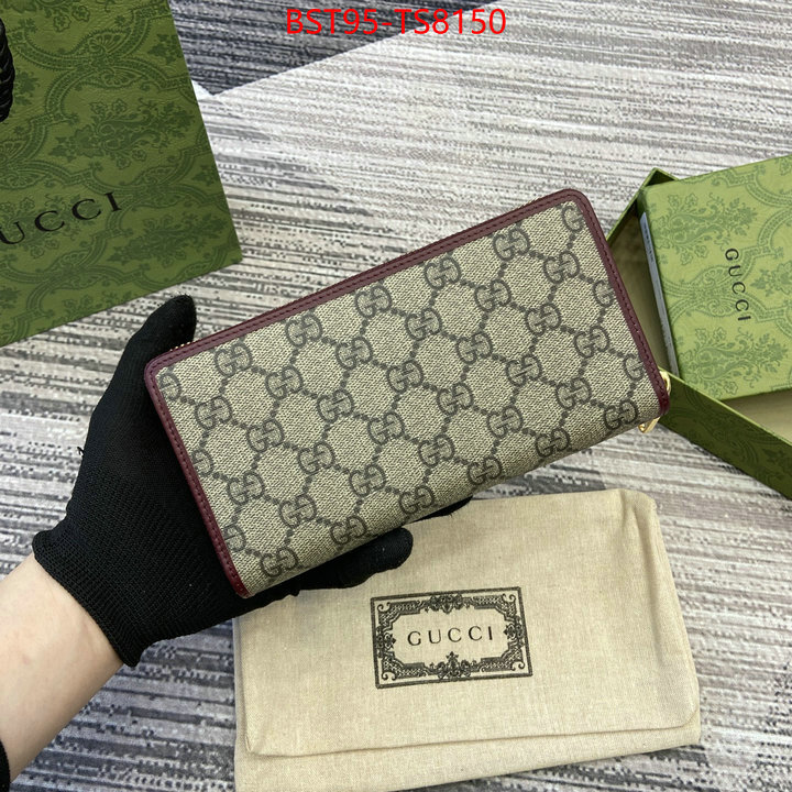 Gucci Bags(TOP)-Wallet- flawless ID: TS8150 $: 95USD,