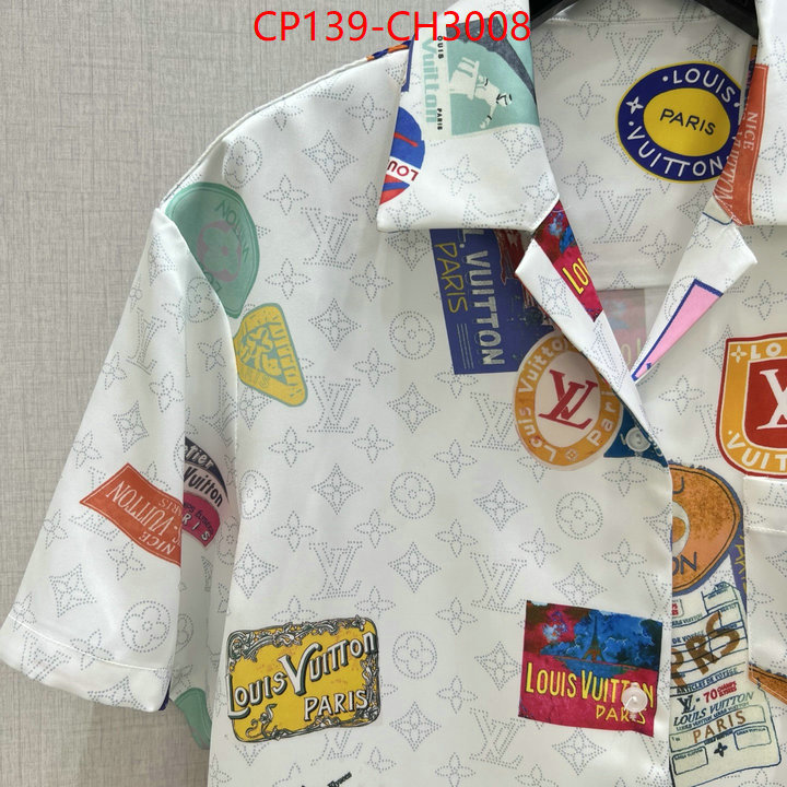 Clothing-LV wholesale designer shop ID: CH3008 $: 139USD