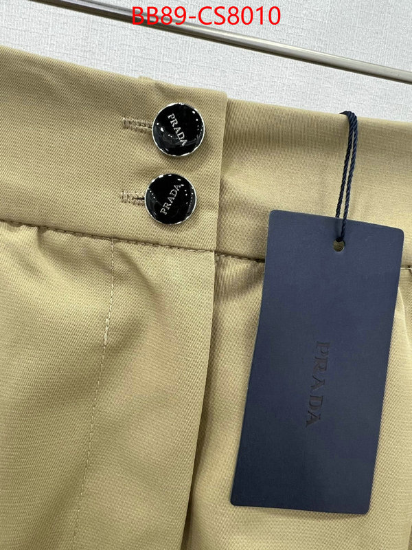 Clothing-Prada 1:1 replica ID: CS8010 $: 89USD