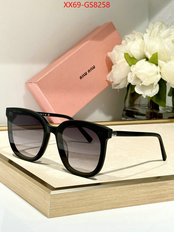 Glasses-Miu Miu fashion replica ID: GS8258 $: 69USD