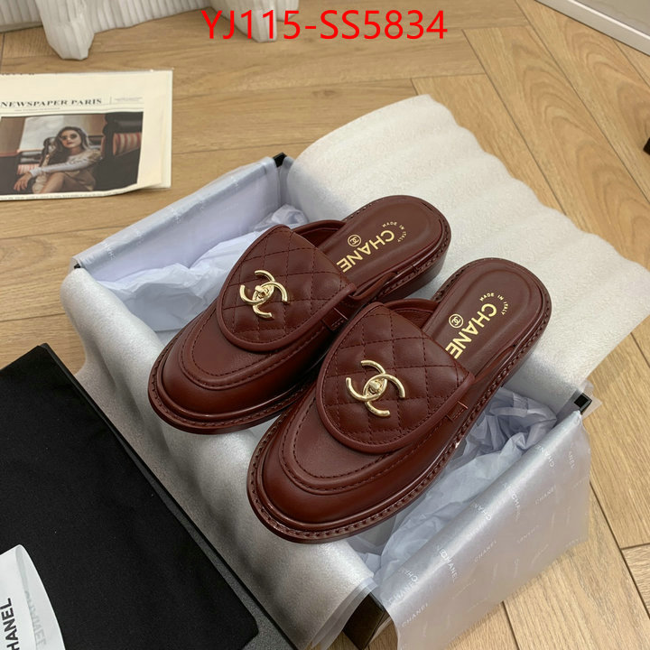 Women Shoes-Chanel buy high-quality fake ID: SS5834 $: 115USD