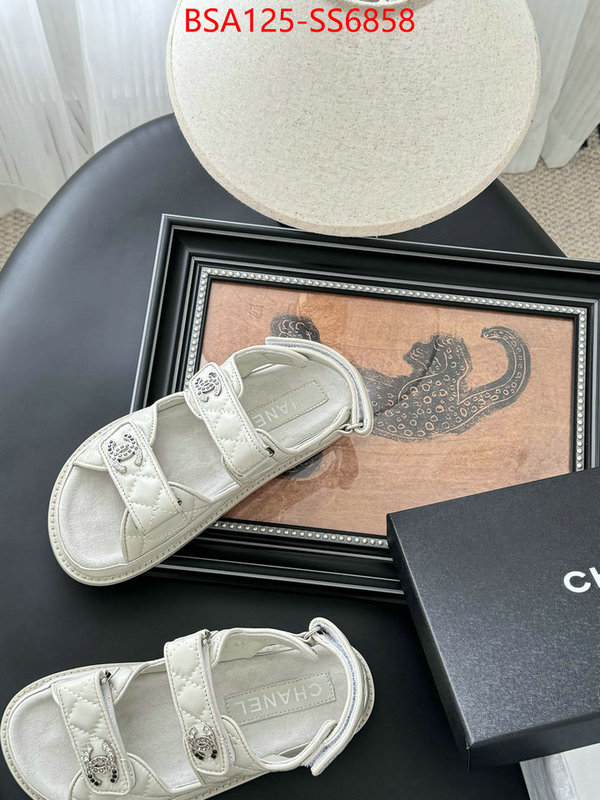 Women Shoes-Chanel what is a counter quality ID: SS6858 $: 125USD