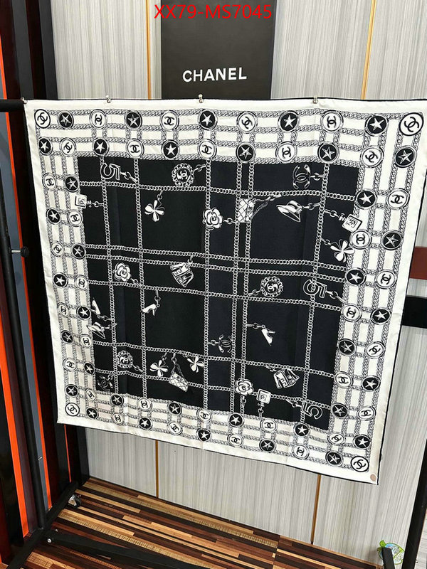 Scarf-Chanel fashion designer ID: MS7045 $: 79USD