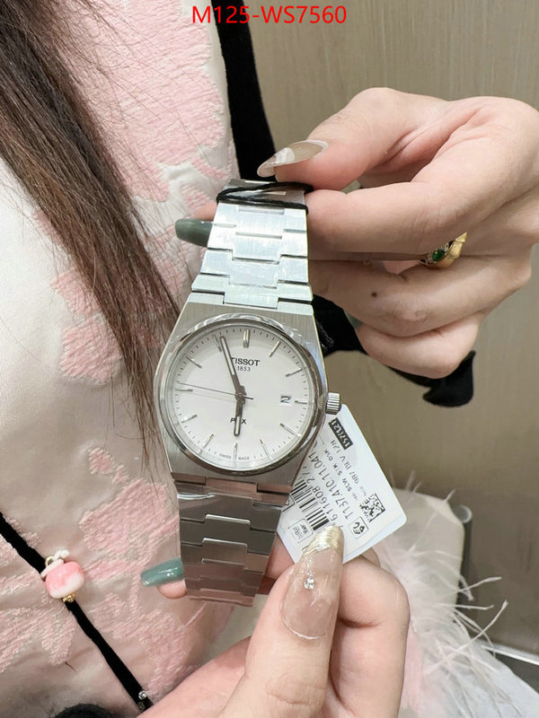 Watch(4A)-Tissot every designer ID: WS7560 $: 125USD-shoes yupoo Watch(4A)-Tissot every designer ID: WS7560 $: 125USD