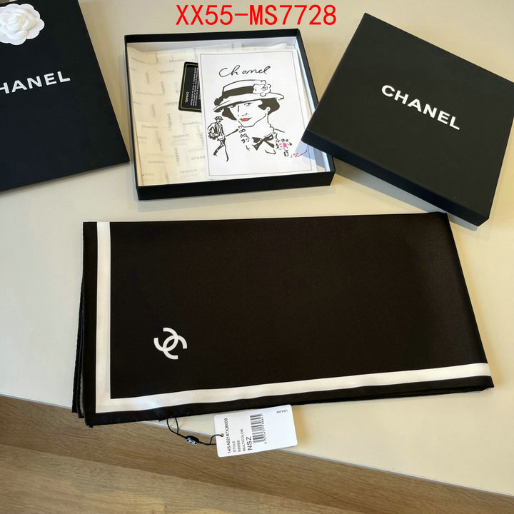 Scarf-Chanel high quality happy copy ID: MS7728 $: 55USD