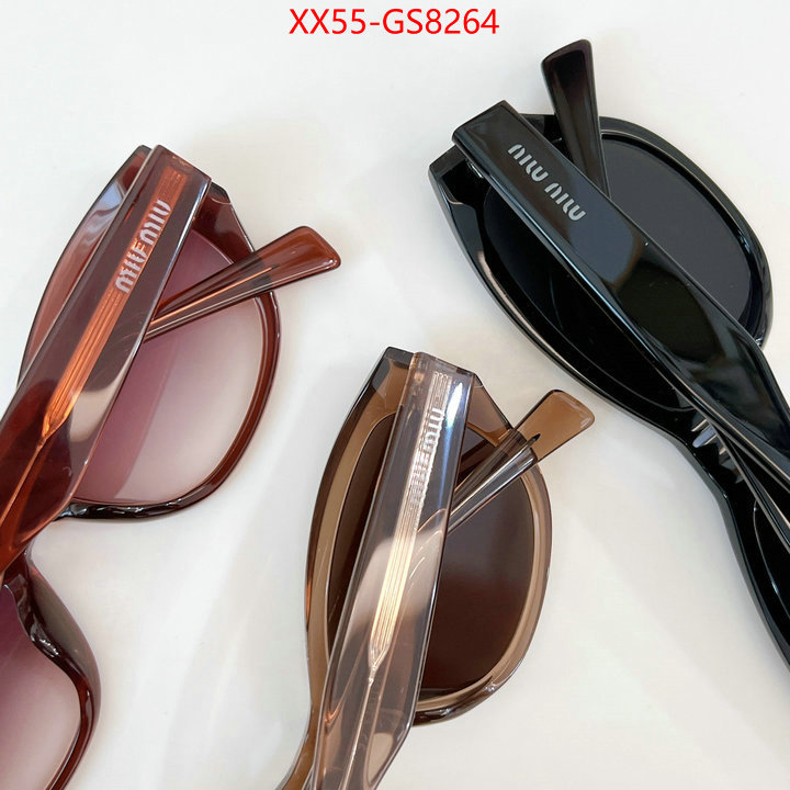Glasses-Miu Miu we curate the best ID: GS8264 $: 55USD