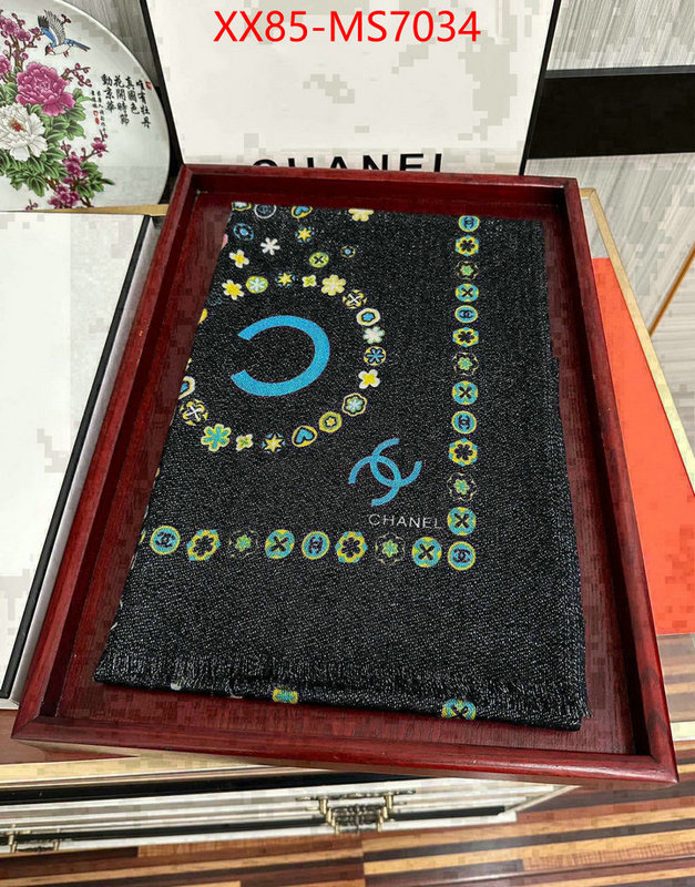 Scarf-Chanel high quality online ID: MS7034 $: 85USD