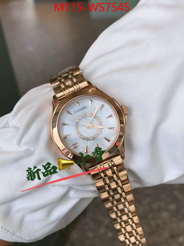 Watch(4A)-Chanel where quality designer replica ID: WS7545 $: 115USD