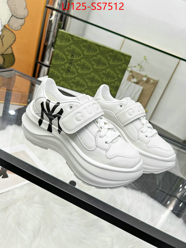 Women Shoes-Gucci how to find replica shop ID: SS7512 $: 125USD
