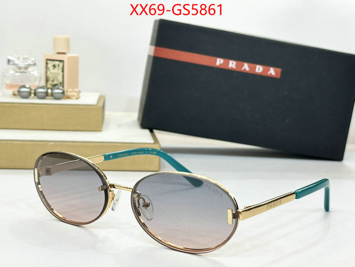 Glasses-Prada replica how can you ID: GS5861 $: 69USD